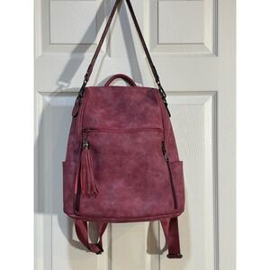 Fadeon Laptop Backpack Pu Leather